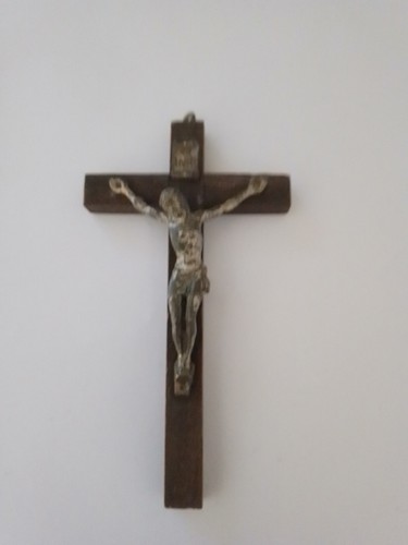 Crocifisso antico legno - crocifisso,
