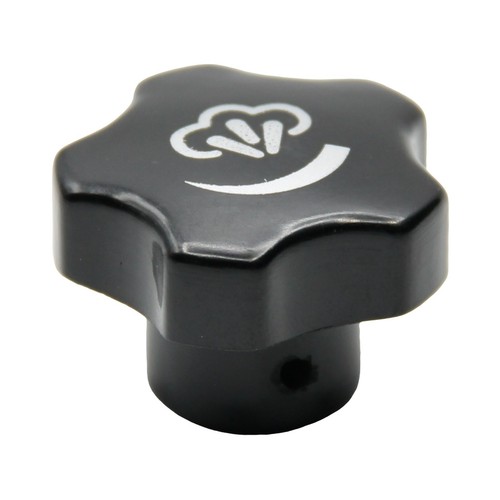Pavoni manopola vapore nera - la,