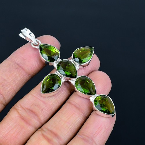 Ciondolo croce argento - in,
