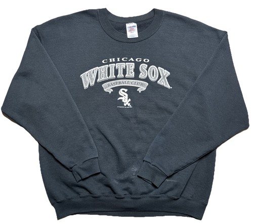 Felpa nera vintage chicago - felpa,