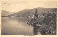 2016) CARTOLINA LUINO LAGO MAGGIORE VIAGGIATA 1914 VARESE