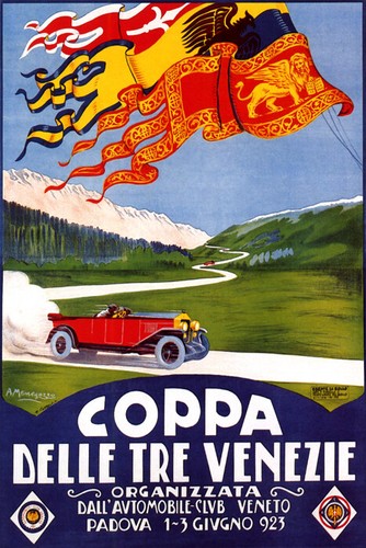 1923 coppa delle tre venezie - coppa,