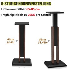 2 supporti per casse in legno