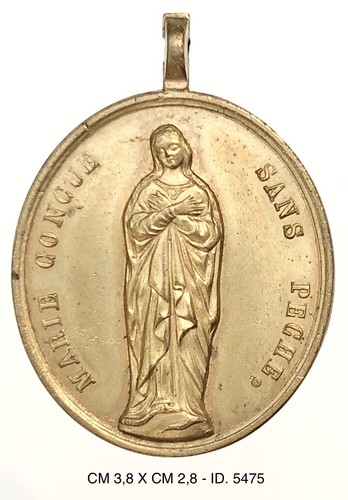 Papa pio medaglia dogme - pio, ix