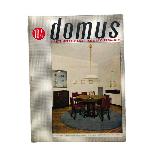 Domus 104 agosto 1936 - domus,