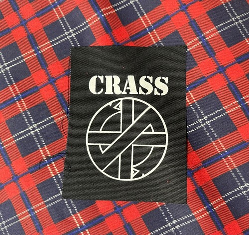 Crass logo patch fai te - te,