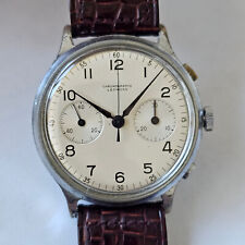 CHRONOGRAPHE LEONIDAS-CRONO-JUMBO-RUOTA A COLONNE-VALJOUX 22-OVERSIZE (40 MM)