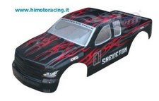 50909 CARROZZERIA MONSTER TRUCK 1:5 VERNICIATA E COMPLETA DI ADESIVI BODY SHELL