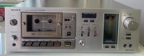 Platine cassette stéréo sony - cassette,
