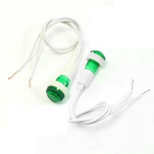 2PCS AC 220V 7.7" Long Cable