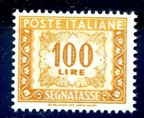 Italia 1947 segnatasse 100 - segnatasse,
