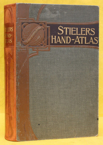 Stieler hand atlas 100 - hand-atlas, carte