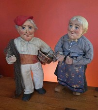 Antica coppia bambole Yvonne