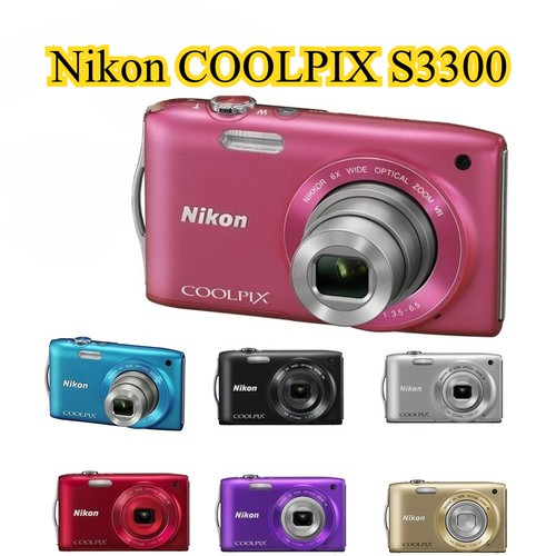 Nikon coolpix s3300 fotocamera - s3300,