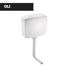 CASSETTA WC OLI OLIVER Mod SMERALDO ZAINO ESTERNA BASSA 2 TASTI COMPLETA 