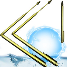 2 Pezzi Bacchette Rabdomante Professionali D'Ottone - Bacchette Di Radioestesia 