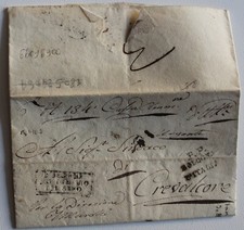1812 R.ITALY NAPOLEON.+letter