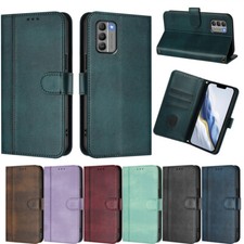 Custodia telefono flip - , pelle