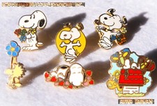 ? SNOOPY VINTAGE 1980 Aviva SPILLA Spille SMALTO Smaltata Collezione NO?MADE!