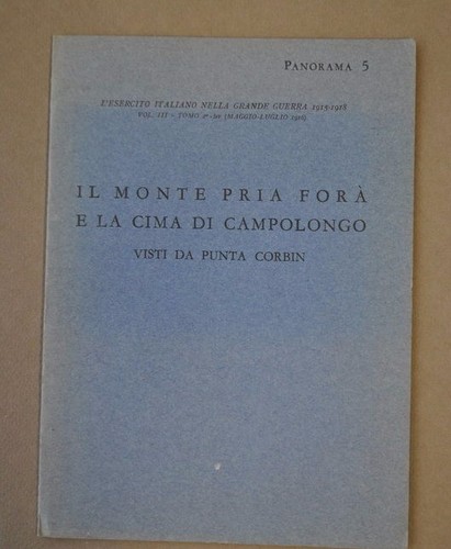 Panorama grande guerra monte - guerra,