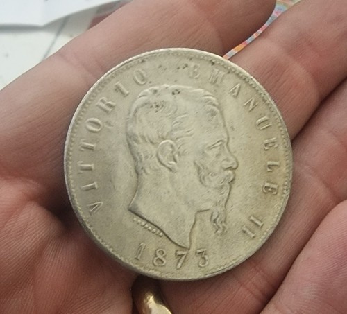Moneta regno italia falso - regno, di