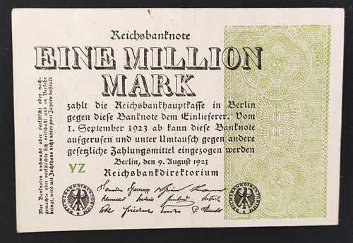 Germania banconota 1000000 - germania, da