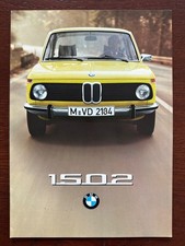 Brochure / depliant BMW 1502