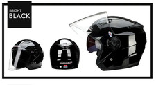 Casco Jet per Scooter Moto con