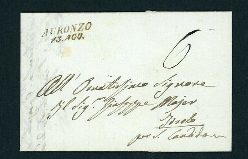 Lettera prefilatelica italia - lettera,