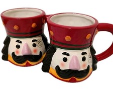 2 Ceramic Christmas Cups With