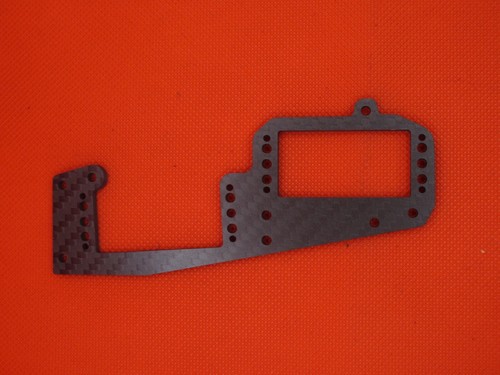 Platine radio carbone kyosho - platine,