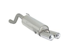 Silenziatore scarico sportivo Ragazzon Alfa Romeo MiTo 955 1.4l 2x80mm sfalsato