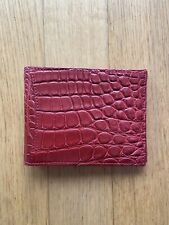 Portafoglio Uomo In Vera Pelle Di Coccodrillo