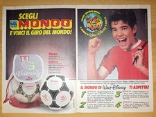 PALLONE TANGO AZTECA MONDO Pubblicità Advertising Werbung Publicitè1988