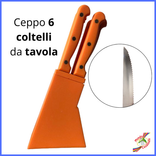 Ceppo porta coltelli tavolo - da,