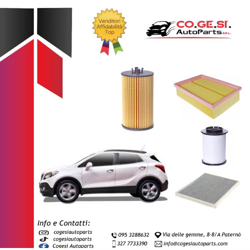 Kit tagliando filtri opel - kit,