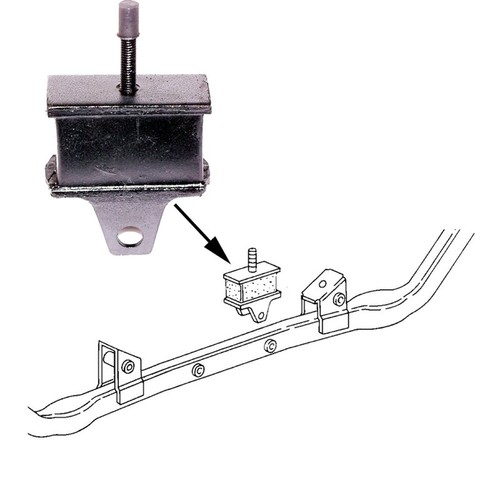Supporto motore traverso - vw,