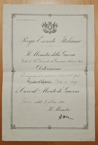 Regio esercito 1924 - ⭐⭐⭐,