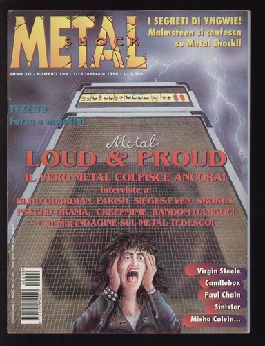 Metal shock 209 - metal, testament