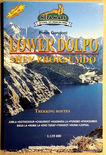 Carta geografica lower dolpo - carta,