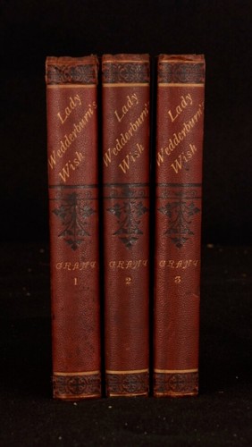 1870 3vols james grant lady - 3vols,