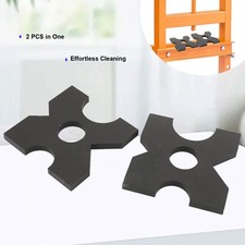 2 piastre di pressatura da