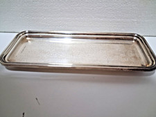 1 porta penne da scrivania argento 800 g. 103 anni '80 - ditta Greggio