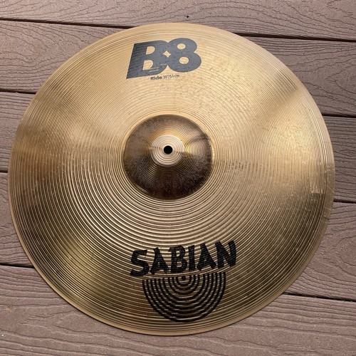 Sabian ride cymbal 20 - b8,