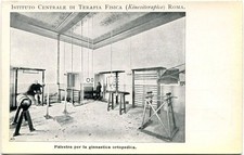 Primi '900 Istituto Centrale Terapia Fisica Roma ginnastica ortopedica FP BN