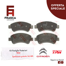 Pastiglie freno anteriori trw - pastiglie,