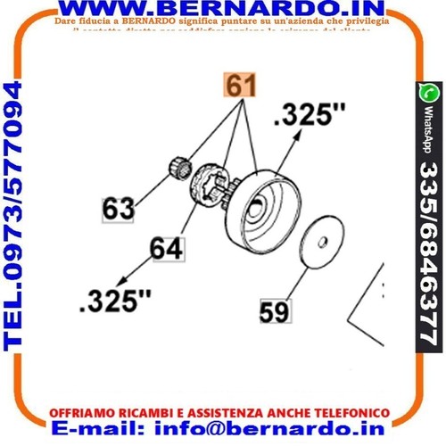 50012050 motosega oleo mac 956 - mac,