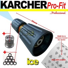 KARCHER PROFESSIONALE M22 PISTOLA A TRIGGER CORTA STUBBY MINI UGELLO LANCIA JET & SUPPORTO