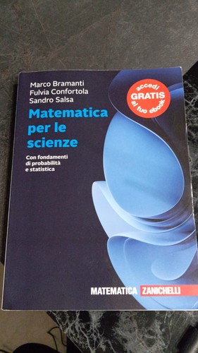 Matematica per scienze - per, le