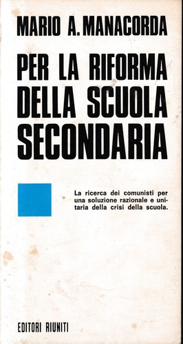 Per riforma della - per,